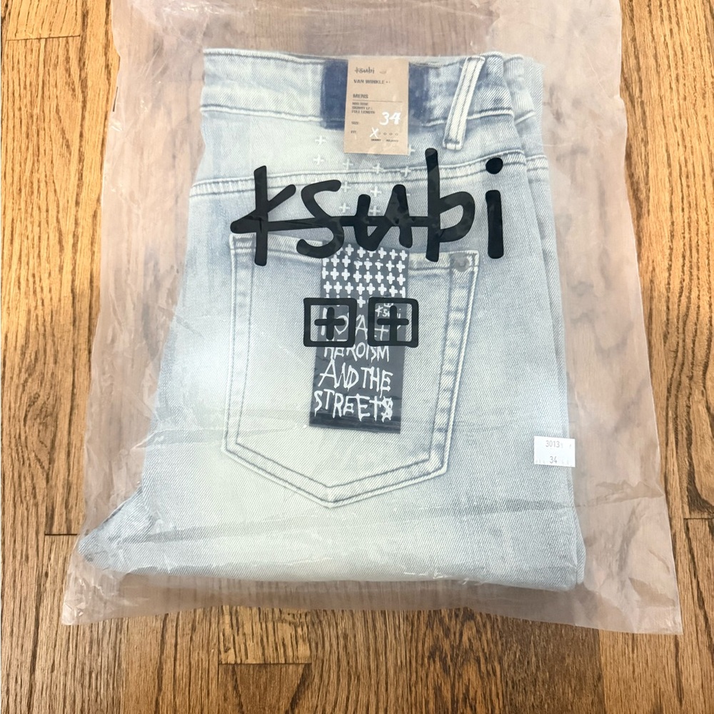 Ksubi Skinny Jeans in Light Gray